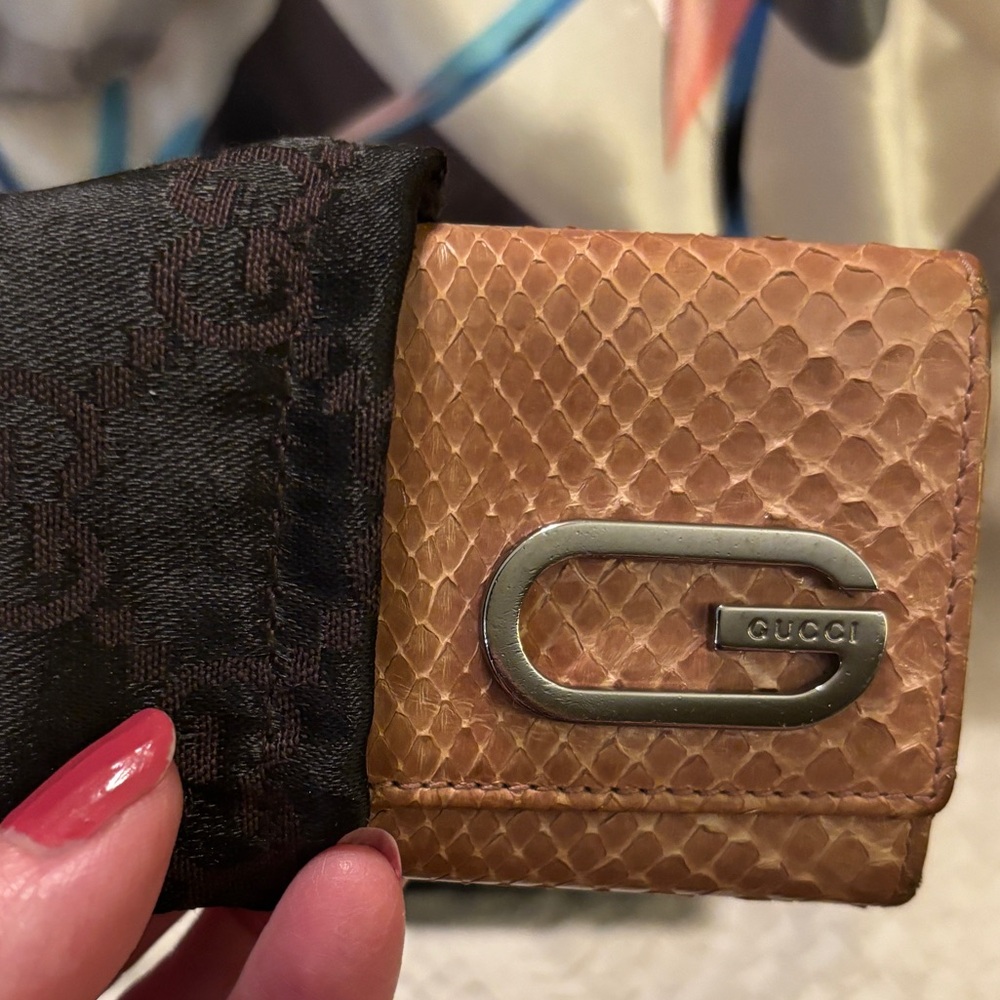 Gucci Python Key Case. - image 1